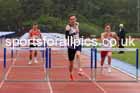 Hurdles, 2026 North Eastern Track and Field Champs, Shildon, County Durham. Photo: David T. Hewitson/Sports for All Pics